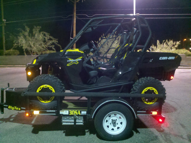 Securing Your Can-Am Side-By-Side When Trailering